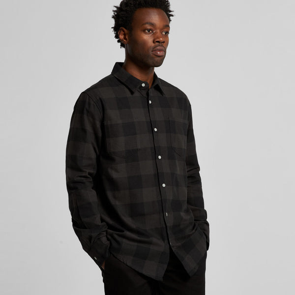 AS Colour Check Shirt | 5417 (Coal/Black)