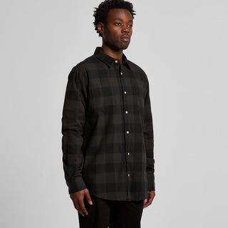 AS Colour Check Shirt | 5417 (Coal/Black)