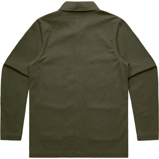AS Colour 5522 Chore Jacket - Back View | color:Army|view:back
