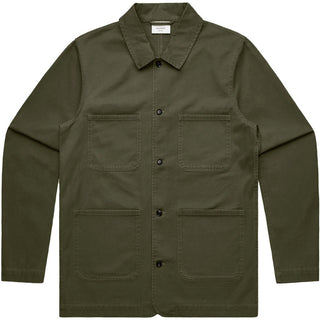 AS Colour 5522 Chore Jacket - Front View | color:Army|view:front