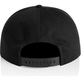 AS Colour 1156 Class Canvas Cap - Back View | color:Black|view:back