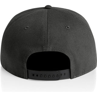AS Colour 1156 Class Canvas Cap - Back View | color:Coal|view:back