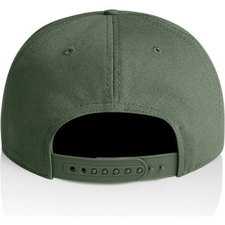 AS Colour 1156 Class Canvas Cap - Back View | color:Cypress|view:back
