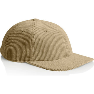 AS Colour 1152 Class Cord Cap - Back View | color:Khaki|view:back
