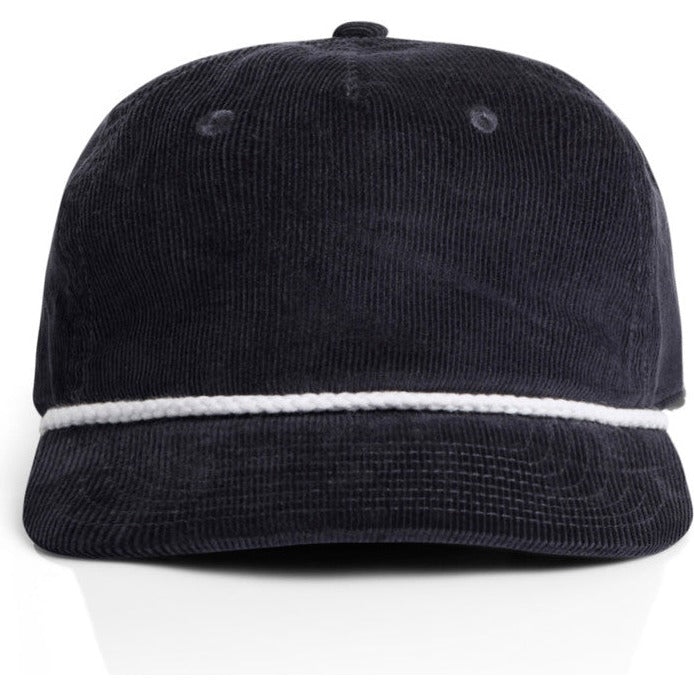 AS Colour Class Cord Rope Cap | 1185 (Ink Blue/White)