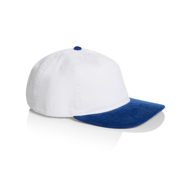 AS Colour Class Cord Two-Tone Cap | 1159 (White/Liberty)
