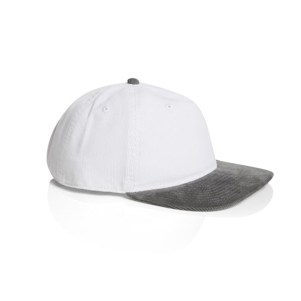 AS Colour Class Cord Two-Tone Cap | 1159 (White/Shadow)