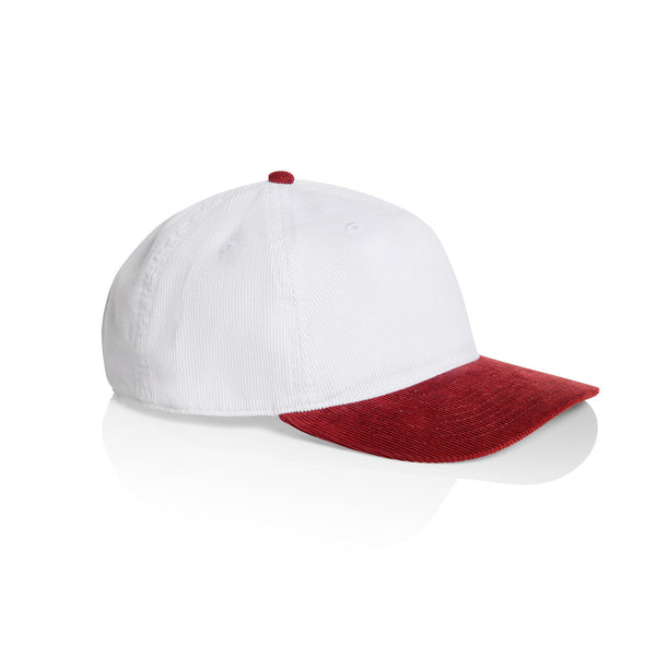 AS Colour Class Cord Two-Tone Cap | 1159 (White/Shadow)