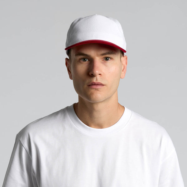 AS Colour Class Cord Two-Tone Cap | 1159 (White/Shadow)
