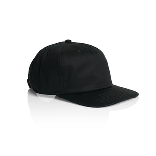 AS Colour 1153 Class Five Panel Cap - Side view | color:Black|view:side