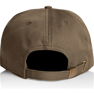 AS Colour 1153 Class Five Panel Cap - Back View | color:Walnut|view:back
