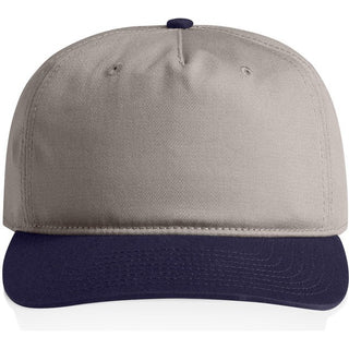 AS Colour 1154 Class Two-Tone Cap - Front View | color:Light Grey/Midnight|view:front