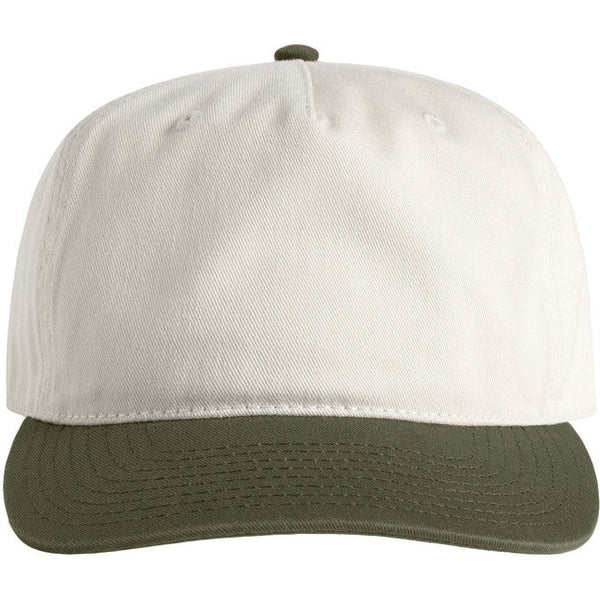 AS Colour Class Two-Tone Cap | 1154 (Natural/Army)
