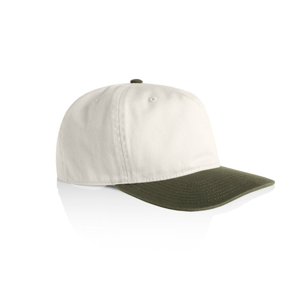 AS Colour Class Two-Tone Cap | 1154 (Natural/Army)