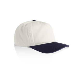 AS Colour 1154 Class Two-Tone Cap - Side view | color:Natural/Midnight|view:side