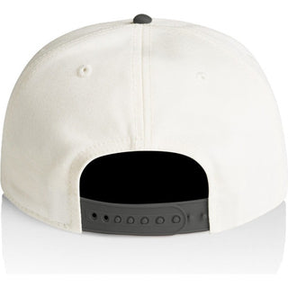 AS Colour 1154 Class Two-Tone Cap - Back View | color:Natural/Shadow|view:back