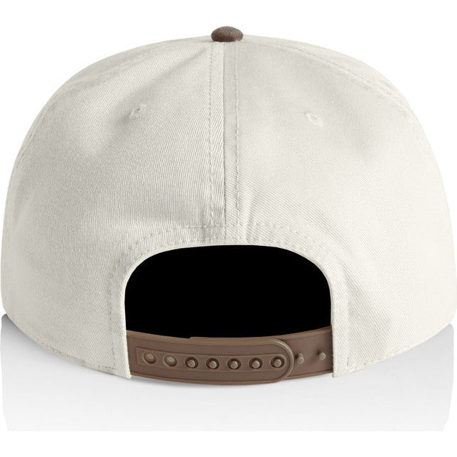 AS Colour Class Two-Tone Cap | 1154 (Natural/Walnut)
