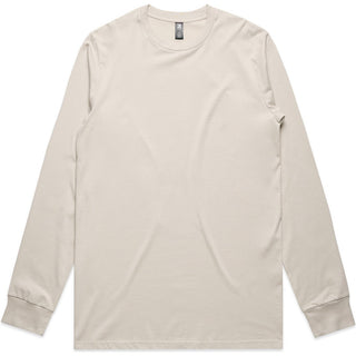 AS Colour 5071 Classic L/S Tee - Front View | color:Bone|view:front