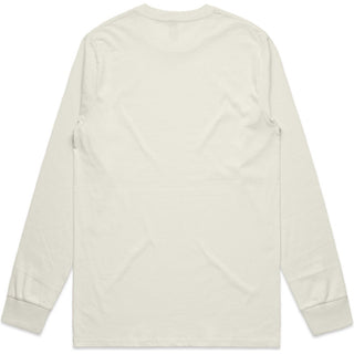 AS Colour 5071 Classic L/S Tee - Back View | color:Ecru|view:back