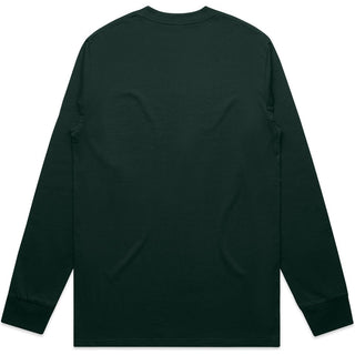 AS Colour 5071 Classic L/S Tee - Back View | color:Pine Green|view:back