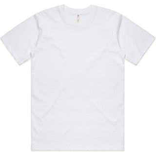 AS Colour  Classic Minus Tee [-5cm] 5079 (White) - Front View | color:|view:front