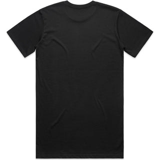 AS Colour  Classic Plus Tee [+5cm] 5070 (Black) - Back View | color:|view:back