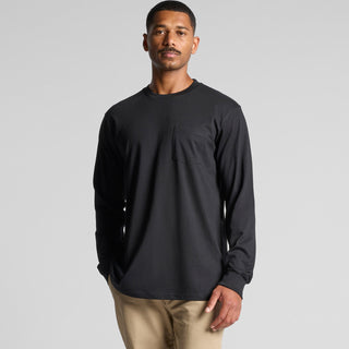 AS Colour Classic Pocket L/S Tee | 5072 (Black)