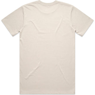 AS Colour 5027 Classic Pocket Tee - Back View | color:Bone|view:back