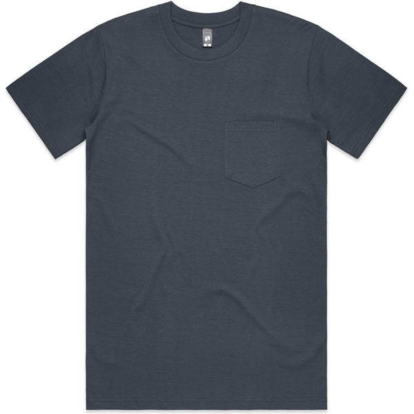 AS Colour Classic Pocket Tee | 5027 (Petrol Blue)
