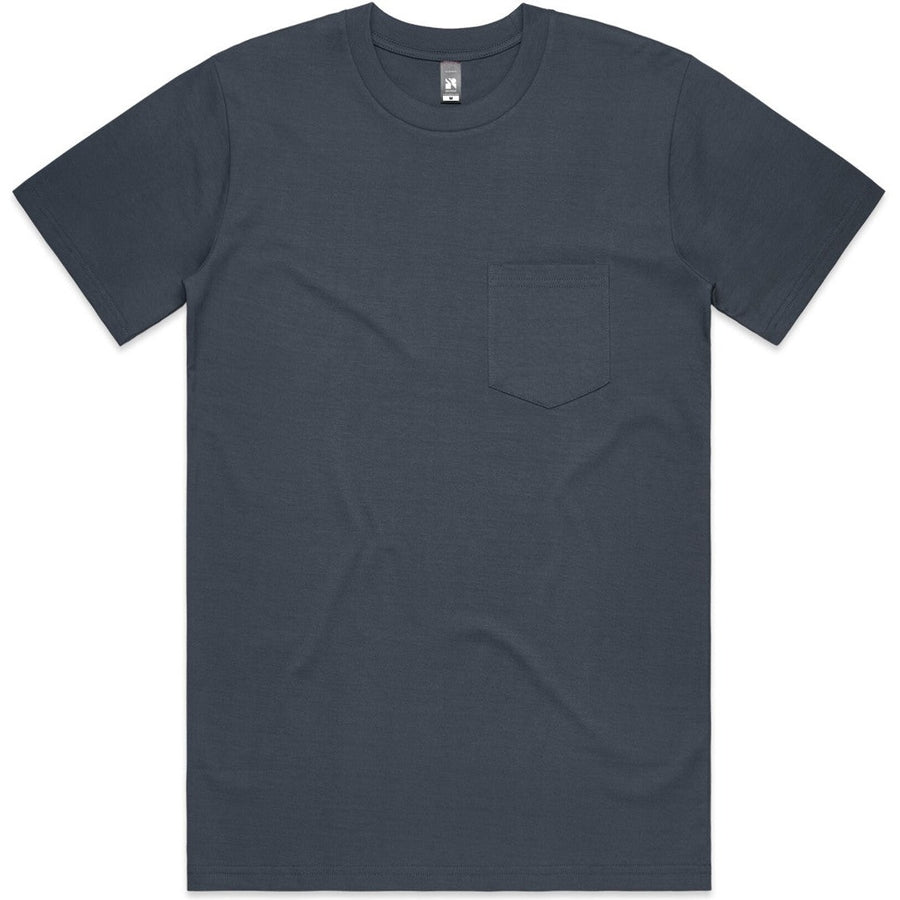 AS Colour Classic Pocket Tee | 5027 (Petrol Blue)