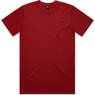 AS Colour 5026 Classic Tee - Front View | color:Cardinal|view:front