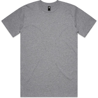 AS Colour 5026 Classic Tee - Front View | color:Grey Marle|view:front