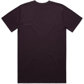 AS Colour 5026 Classic Tee - Back View | color:Plum|view:back