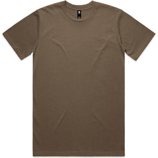 AS Colour 5026 Classic Tee - Front View | color:Walnut|view:front