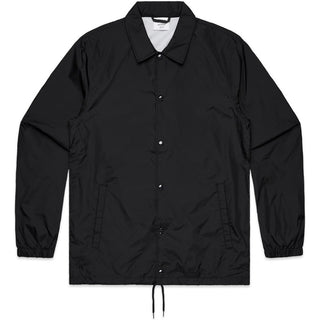 AS Colour 5520 Coach Jacket - Front View | color:Black|view:front