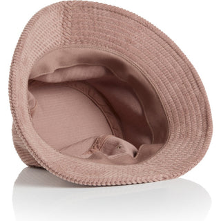 AS Colour 1176 Cord Bucket Hat - Back View | color:Hazy Pink|view:back