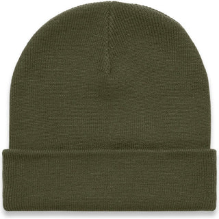 AS Colour 1107 Cuff Beanie - Front View | color:Army|view:front