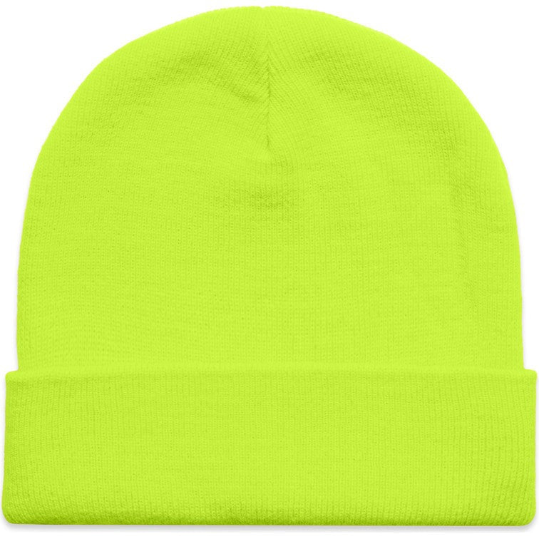 AS Colour Cuff Safety Beanie | 1107F (Safety Yellow)