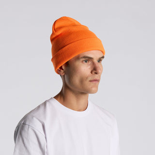 AS Colour Cuff Safety Beanie | 1107F (Safety Orange)