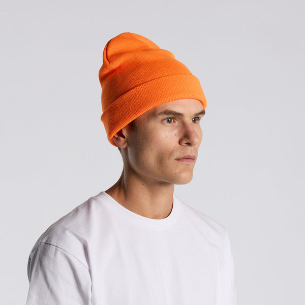 AS Colour Cuff Safety Beanie | 1107F (Safety Orange)