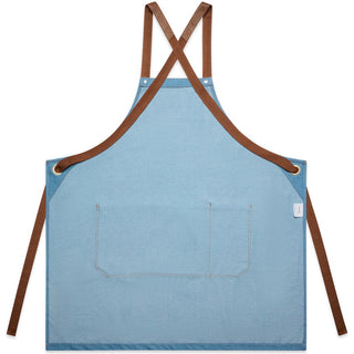AS Colour 1084 Denim Apron - Back View | color:Denim|view:back