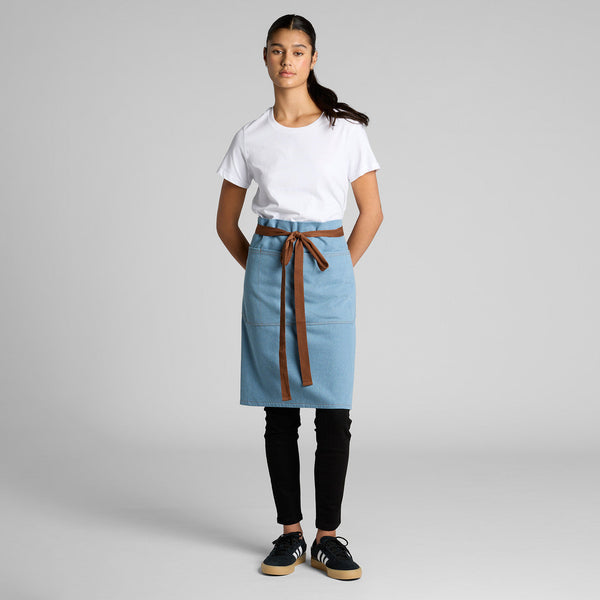 AS Colour Denim Half Apron | 1085 (Indigo)