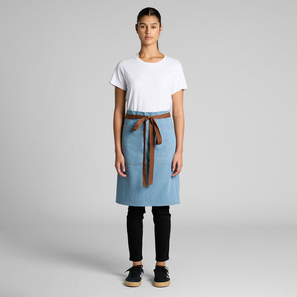 AS Colour Denim Half Apron | 1085 (Indigo)