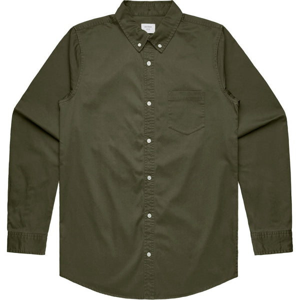 AS Colour Denim Wash Shirt | 5414 (Army)