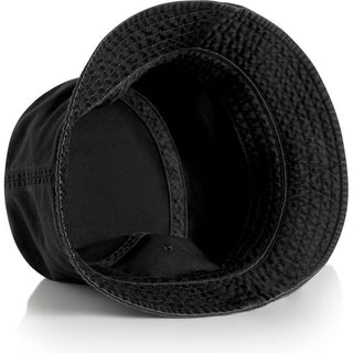 AS Colour 1181 Faded Bucket Hat - Back View | color:Faded Black|view:back