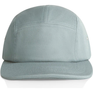 AS Colour 1103 Finn Five Panel Cap - Front View | color:Mineral|view:front
