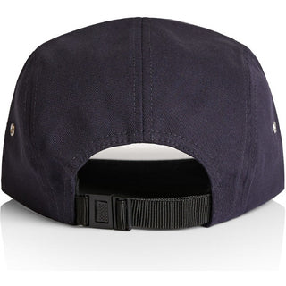 AS Colour 1103 Finn Five Panel Cap - Back View | color:Navy|view:back