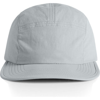 AS Colour 1104 Finn Nylon Cap - Front View | color:Smoke|view:front