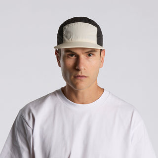 AS Colour Finn Two-Tone Nylon Cap | 1105 (Coal/Black)
