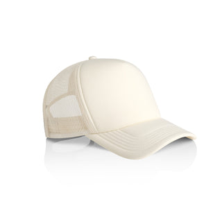 AS Colour 1161 Frame Foam Trucker Cap - Side view | color:Ecru|view:side